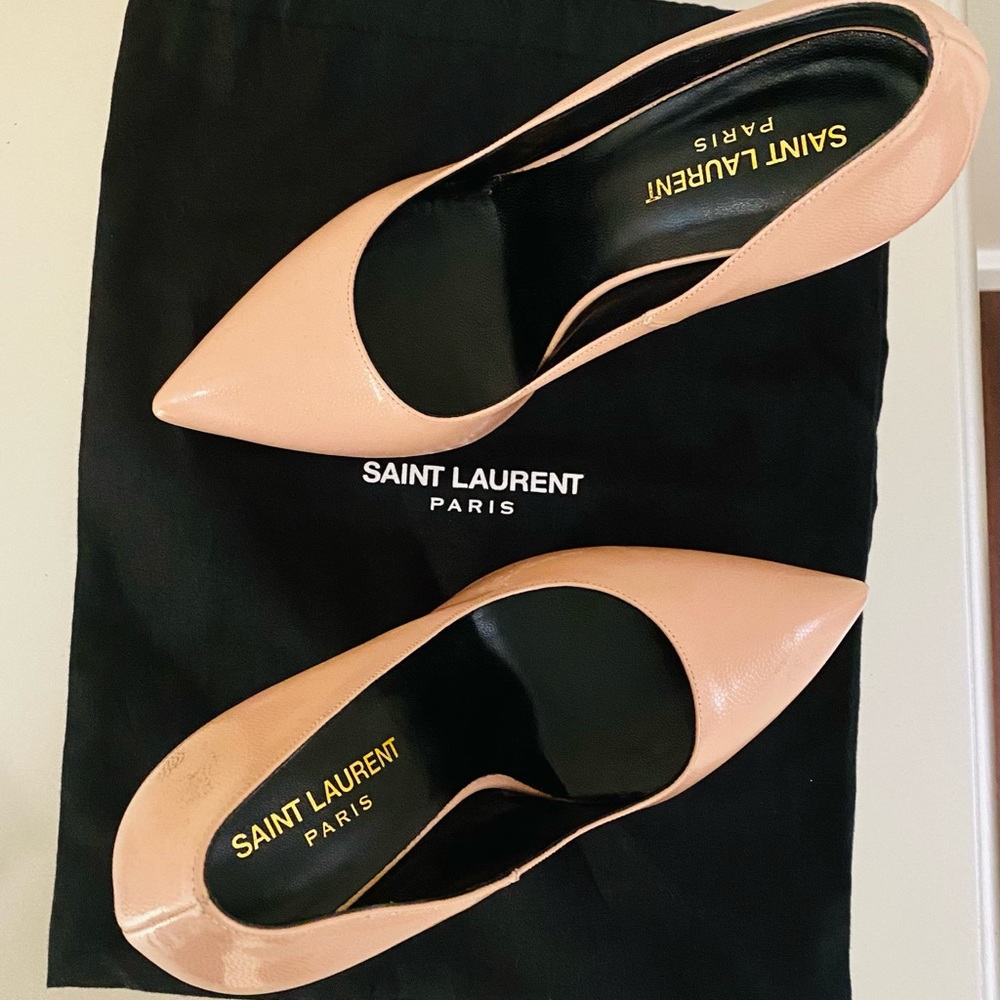 YSL Janis Platform Pumps size 37.5
